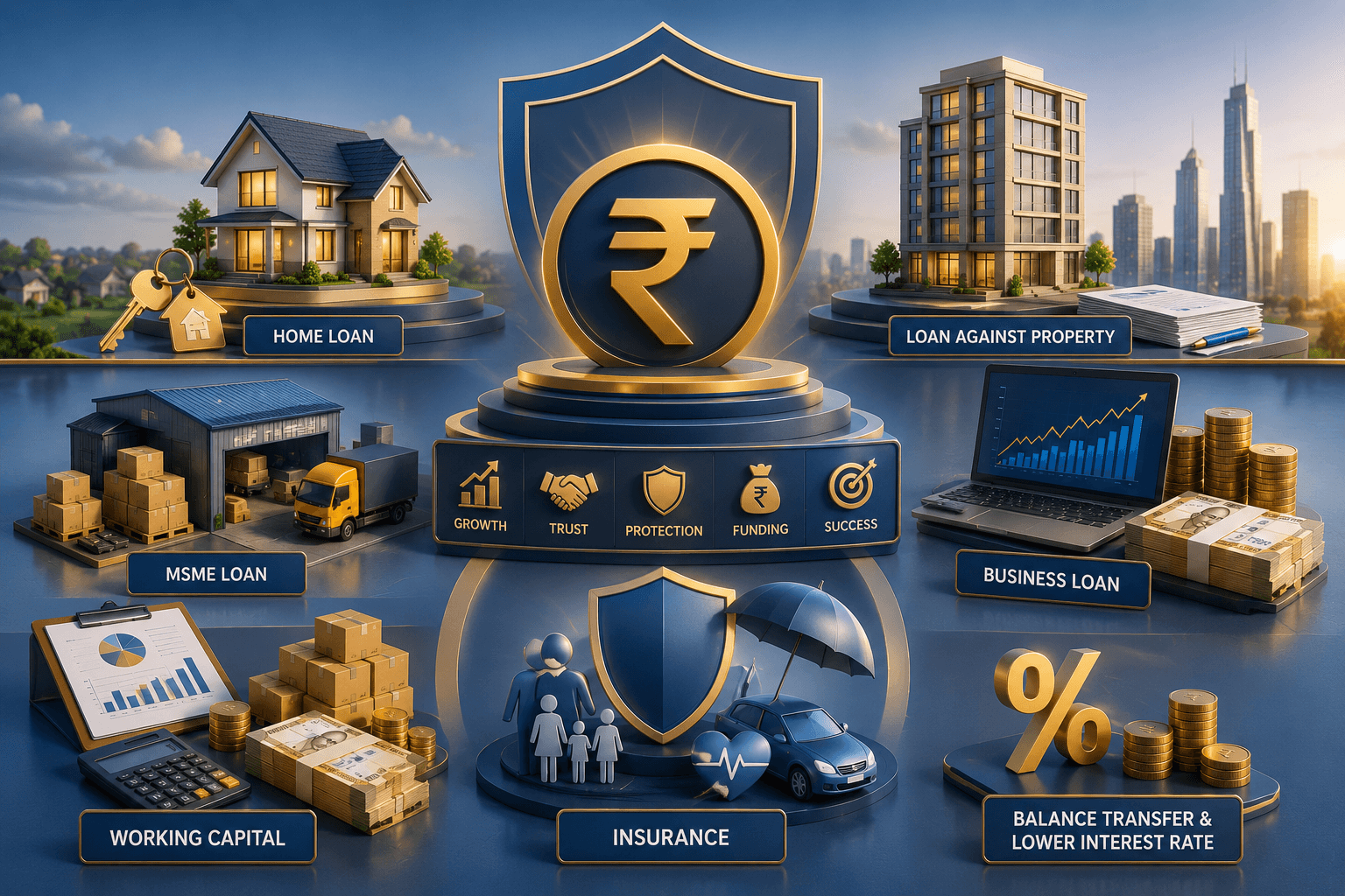 Delhi financial district